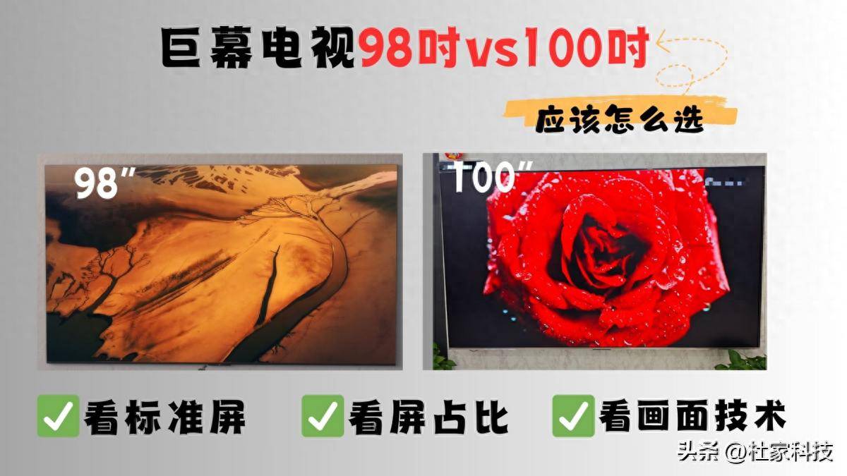 视误区内行人都选98不选100！头号玩家龙八国际网址揭秘百吋电(图2)